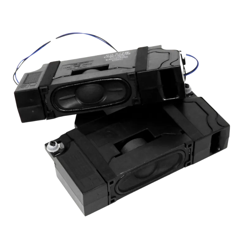 Parlantes LG EAB64488701 y EAB64488702 para TV 43LJ550T, vista del par completo