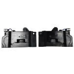 Parlantes LG EAB64488701/EAB64488702 vista lateral con conectores