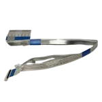 Detalle de conectores del cable FFC LG EAD63986902 para 43LJ550T