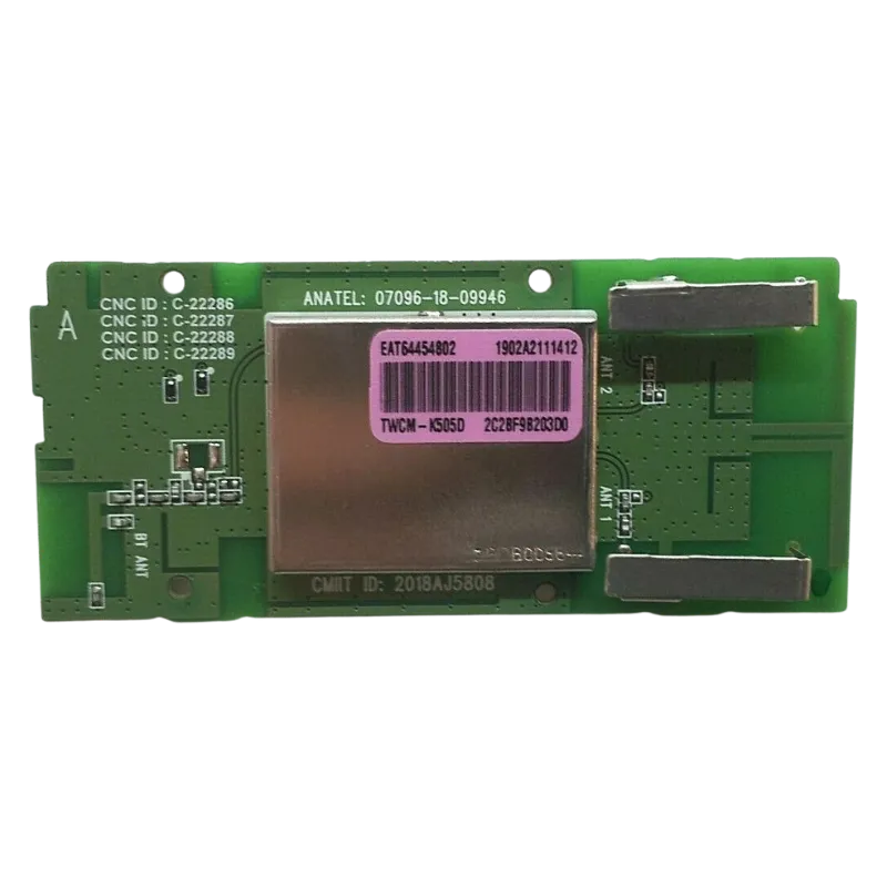 Módulo WiFi y IR LG EAT64454802 frontal con etiqueta original