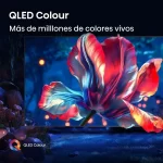 Hisense 100Q7QG con tecnología QLED Colour para colores más vivos QLED Colour en el televisor Hisense 100Q7QG con colores vibrantes y detalles intensos