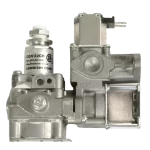 Válvula de gas OEM LG AGM30063309 con marca Kanbishi Vista superior válvula de gas LG AGM30063309 marca Kanbishi