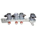 Válvula de entrada LG AJU72912210 vista posterior con tres salidas