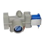 Válvula LG AJU74352601 con filtro azul y conexión roscada