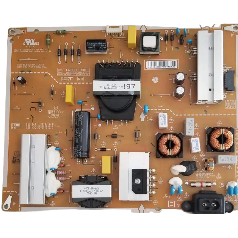 Power Supply EAY65228701 TV LG 50UK6500PDA(SH) Power Supply EAY65228701 para TV LG 50UK6500PDA vista general(SH)