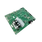 Vista diagonal de la tarjeta Main EBR85801202 LG con disipador