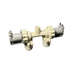 Válvula de entrada de agua doble LG 5221EA2001P parte trasera