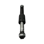 Amortiguador Samsung DC66-00470A, detalle del vástago y articulación inferior en primer plano.