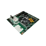 Main board LG EBU65656001 – detalle de conectores (BPR) Placa base LG EBU65656001 con conectores AV, RJ45 y ranuras, vista baja