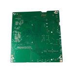 Main board LG EBU65656001 – vista posterior de PCB Main board LG EBU65656001, cara trasera de la PCB con pistas y pads de soldadura