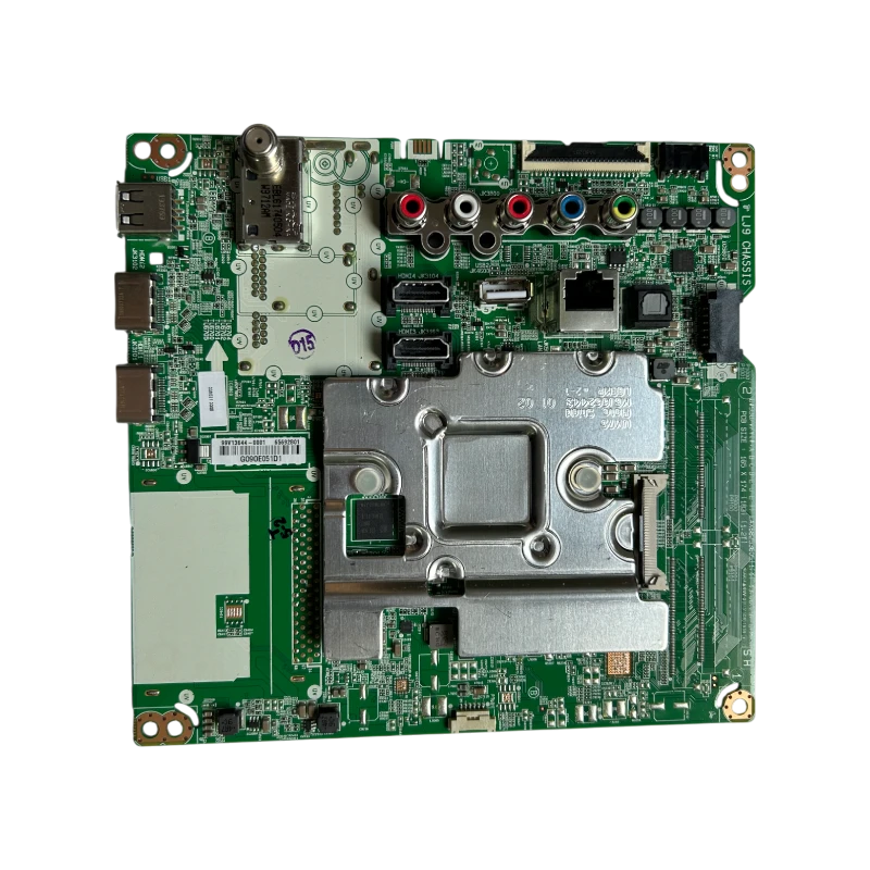 Main Board LG BPR Total Assembly EBU65692801 con blindaje metálico, puertos HDMI, USB, RJ45 y AV por componentes