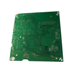 Reverso del PCB LG EBU66103911 con pistas y puntos de soldadura