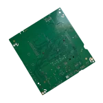 pcb posterior main board lg ebu66117601 vista diagonal con ruteo y puntos de soldadura