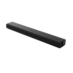 Barra de Sonido Hisense HS1000 2.0 Ch 120W vista en ángulo lateral
