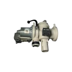 DC97-20621A – Perspectiva tres cuartos Conjunto de bomba de drenaje Samsung DC97-20621A en perspectiva tres cuartos