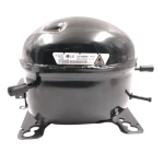 Compresor hermético LG TCA34872306 vista frontal con etiqueta