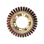 Stator Samsung DC31-00111A vista posterior con base plástica