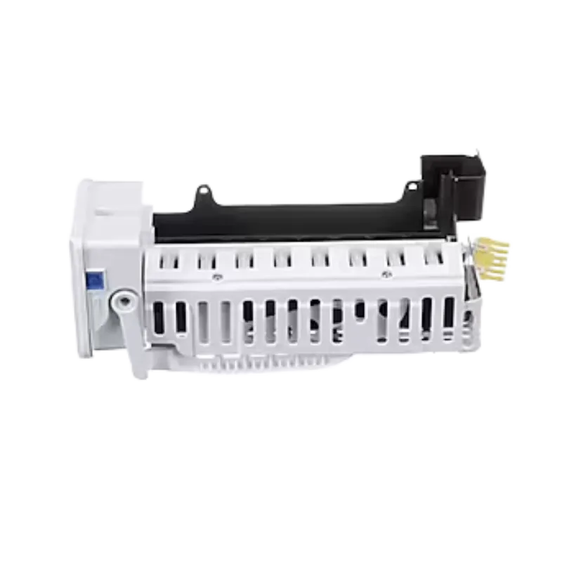 Fabricador de hielo Samsung DA97-13415B 120V vista lateral con carcasa blanca