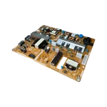 Power supply BN44-00804A Samsung 160W, vista tres cuartos izquierda; tarjeta L55CS1_FHS.