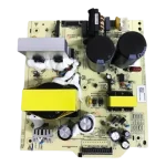 Fuente de alimentación EBR86133901 para LG CK57, vista superior con transformadores y capacitores