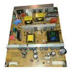 Fuente LG EAY62170901 3PAGC10036A-R para plasma 42”, vista en perspectiva con disipadores y bobinas