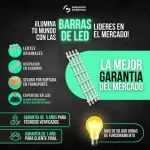 Barras de LED originales para televisores con garantía de hasta 5 años y más de 50.000 horas de funcionamiento