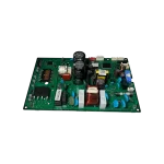 Tarjeta inverter Samsung DB92-04837B, vista superior centrada con conectores y bobina