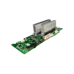 Main board LG SNH5 EBR31636001, perspectiva larga con puertos y disipador