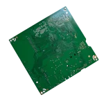 pcb posterior main board lg ebu65672101 vista diagonal con pistas y pads