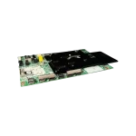 Main Board LG EBU65769801 — Vista en Perspectiva Main Board LG EBU65769801 en perspectiva con múltiples HDMI, USB y RJ45