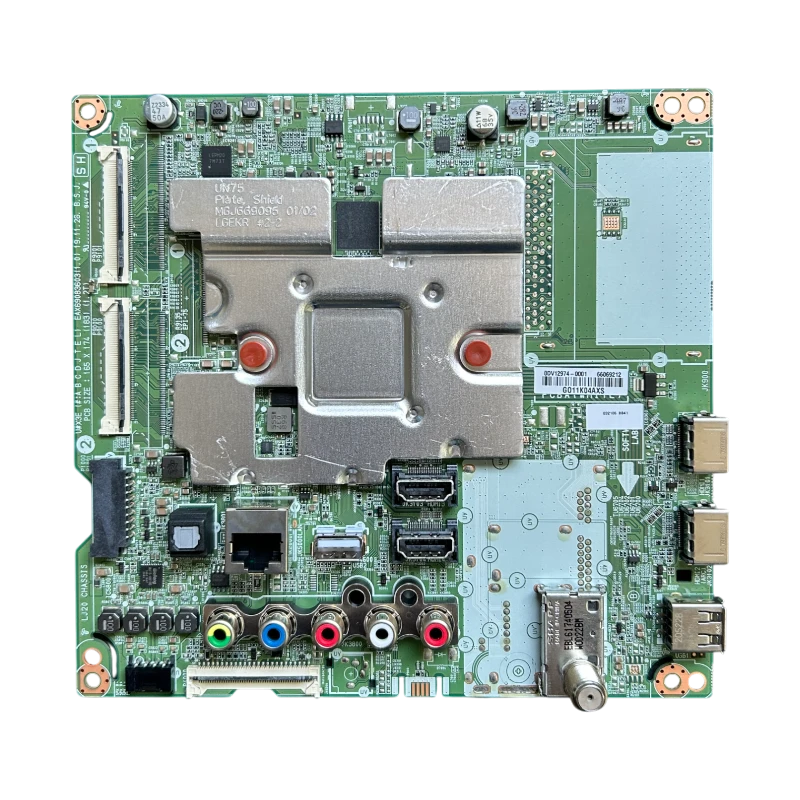Main board LG EBU66069212 para 55NANO81DNA vista superior
