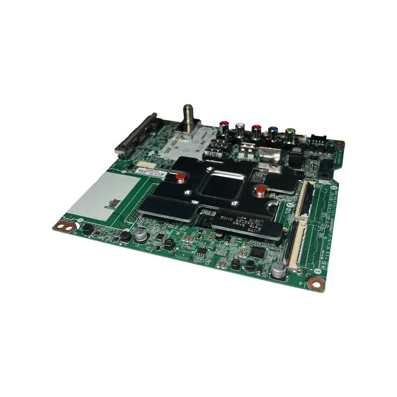 Main Board LG EBU66069217 para 75UN8000PDB – vista en ángulo con blindajes