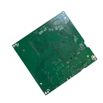 Main Board EBU66103910 – Reverso en ángulo Reverso PCB main board LG EBU66103910 70UN7310PDC/70UN7100PDA en perspectiva con pistas y pads