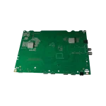 Parte trasera de la main board LG EBU66447501 con pistas y pads de soldadura