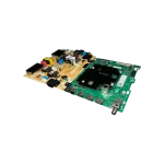 Tarjeta principal Samsung BN96-52602D perspectiva frontal izquierda