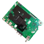 Placa principal Samsung BN94-17377A con blindaje negro y conectores laterales