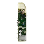 PCB DC92-01434N Samsung en orientación vertical con conectores