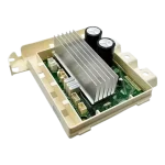 Tarjeta inverter Samsung DC92-01531B en perspectiva lateral con conectores