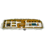 Main Board DC92-01753G para lavadora Samsung, vista del panel de control y conectores