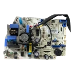 Main Control Board LG EBR83268415 – vista 3/4 con arnés y zona de potencia