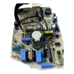 Main Control Board LG EBR83268415 – acercamiento a capacitores, relés y transformador