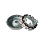 Conjunto Samsung DC93-00310B con estator y rotor separados, iluminación lateral.