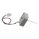 Perfil lateral del motor de refrigerador LG 4681JB1029A.