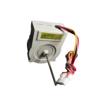 Motor DC LG EAU63103216 primer plano con etiqueta lateral