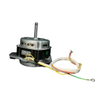 Motor de centrifugado Samsung DC81-00715A con arnés extendido, vista baja en perspectiva