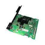 PCB principal Samsung BN94-16080S, vista superior con chips, conectores y ranuras de cinta