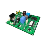 PCB Main Samsung DB92-03776A – perspectiva izquierda con componentes de control