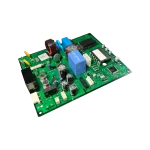 PCB Main Board DB92-03776A Samsung – perspectiva derecha con conectores