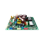 PCB Main-OUT Samsung DB93-10952E (outdoor) – vista frontal baja con capacitores y disipadores