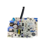 PCB LG EBR30094119 vista superior con arnés y etiqueta de parte